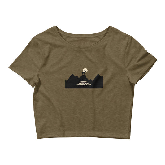 Rocky Mountain National Park Crop Top